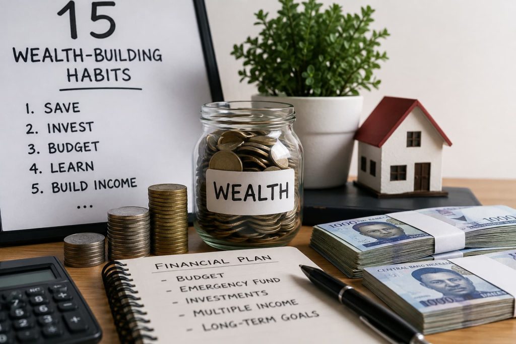 15 wealth-building habits to help build wealth in Nigeria