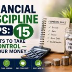 Financial discipline tips showing 15 habits to take control of your money