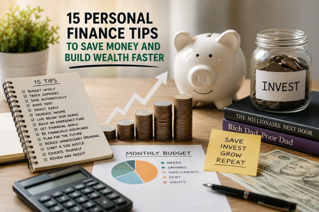 Practical personal finance starts with understanding your income, controlling spending and saving consistently.